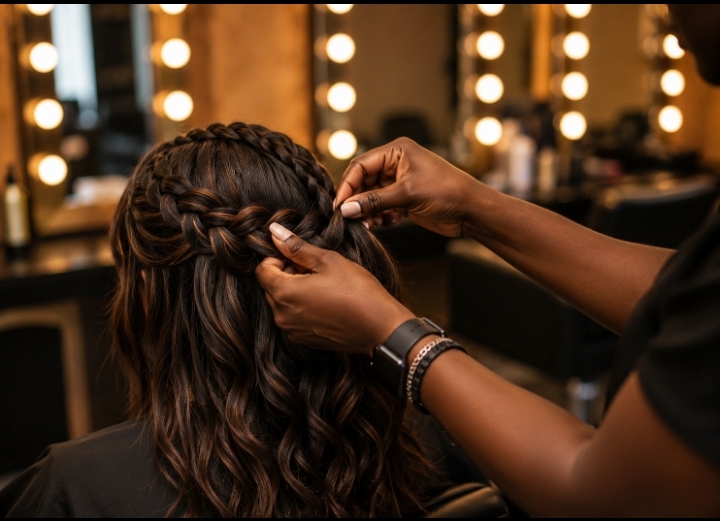 Hands-on braiding training